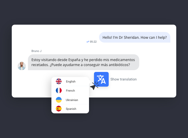 AI Translate QuickBlox